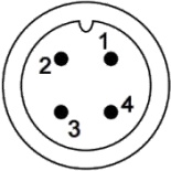 M12 4孔 D碼針腳圖